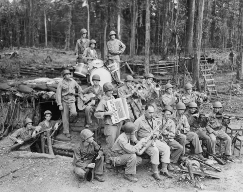 WWII Unidentified areas South Pacific