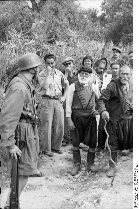 Kreta, Kondomari, Erschießung von Zivilisten