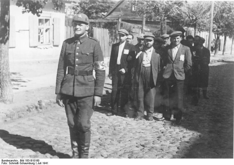 Wilna, Juden, litauischer Polizist