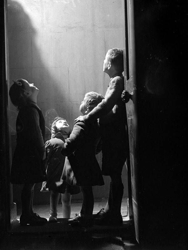 children-looking-outside