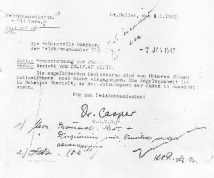Jewish star letter