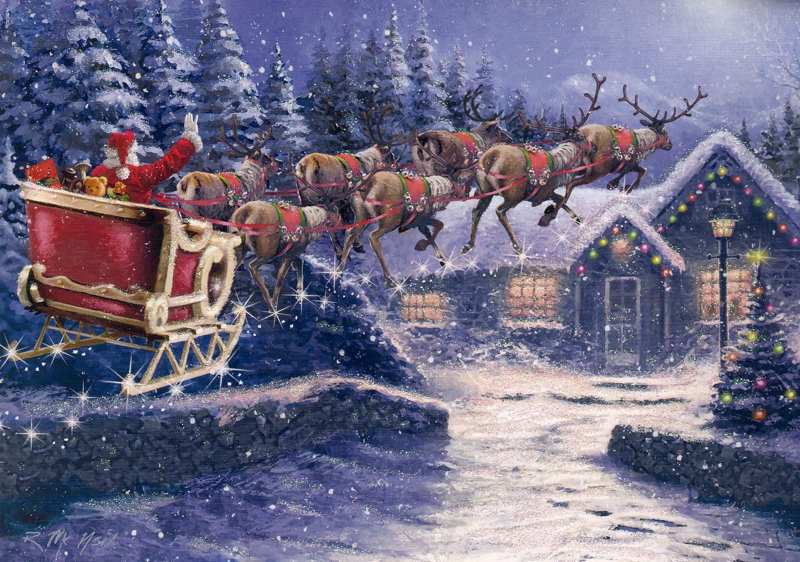 Santa's Sleigh House