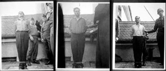 Rudolf Mynzak, Wilhelm Mueller and Kurt Kleiwitz.