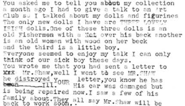 Velvaleedickinsonfeb221942letter