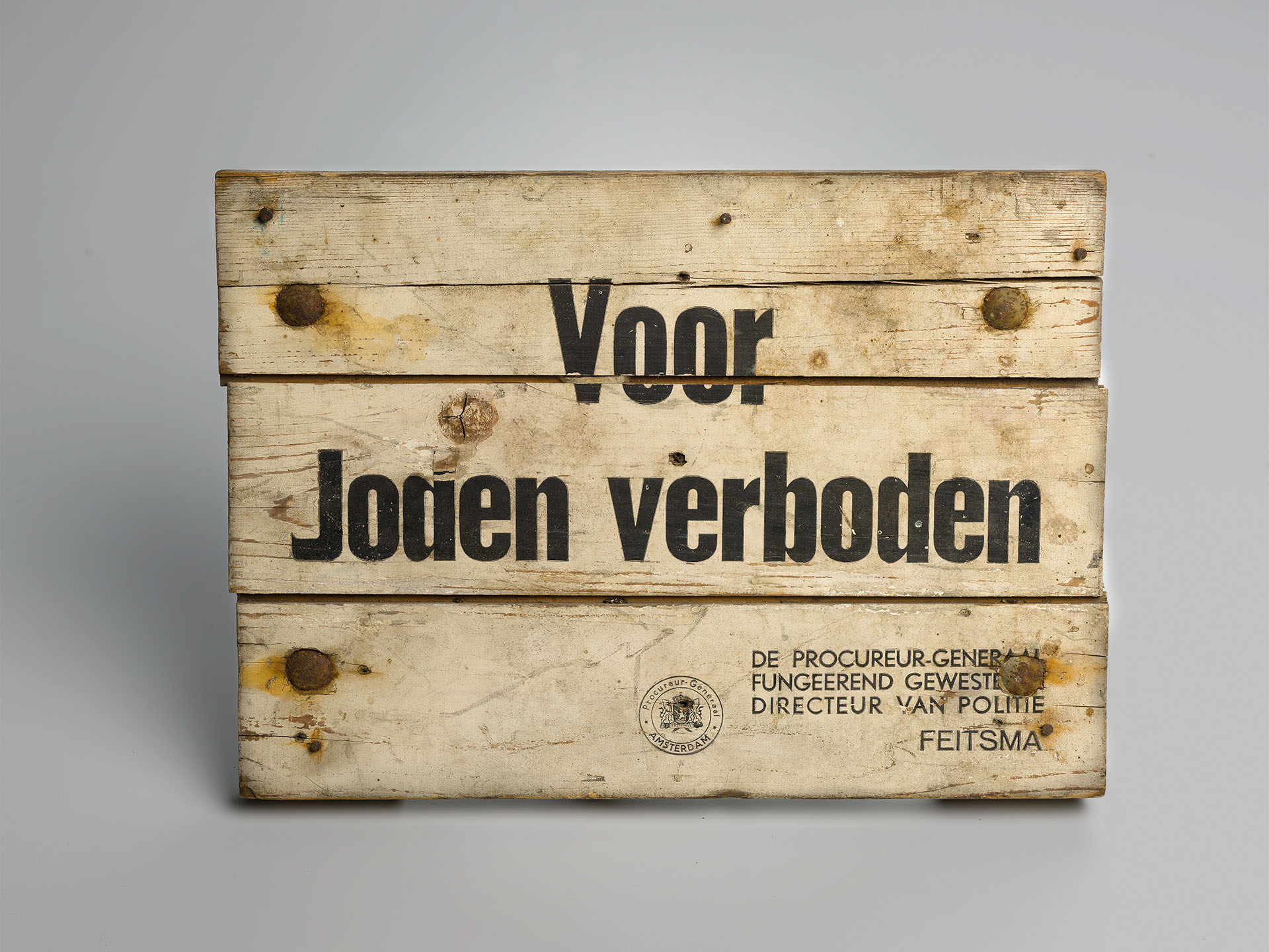 Verzetsmuseum Gouda bordje